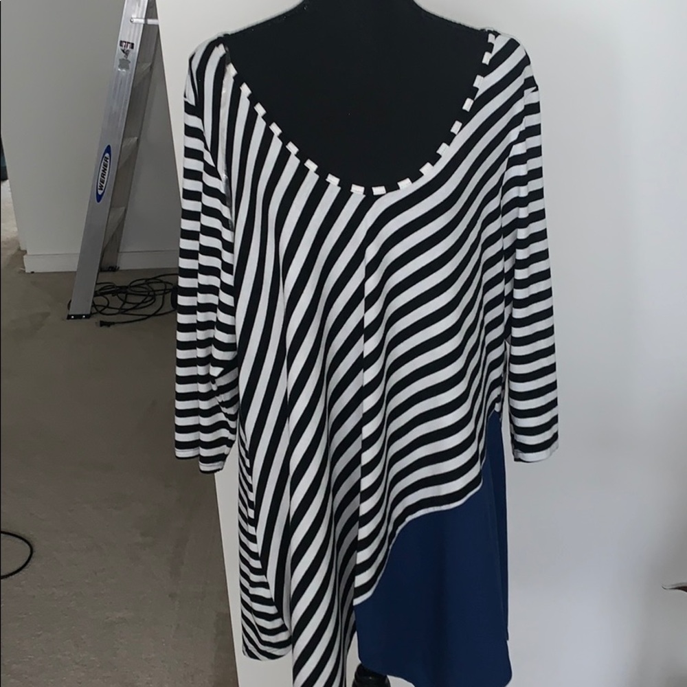 Black & white shirt